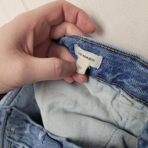 Madewell Mom jeans high rise retro 32 rigid - Picture 5 of 9